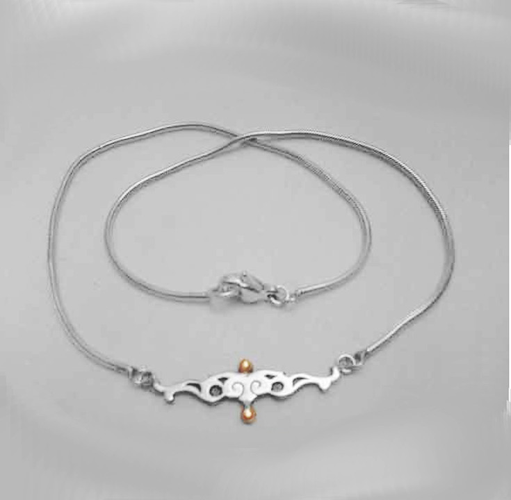 fuss-kettchen-silber-gold-ornament