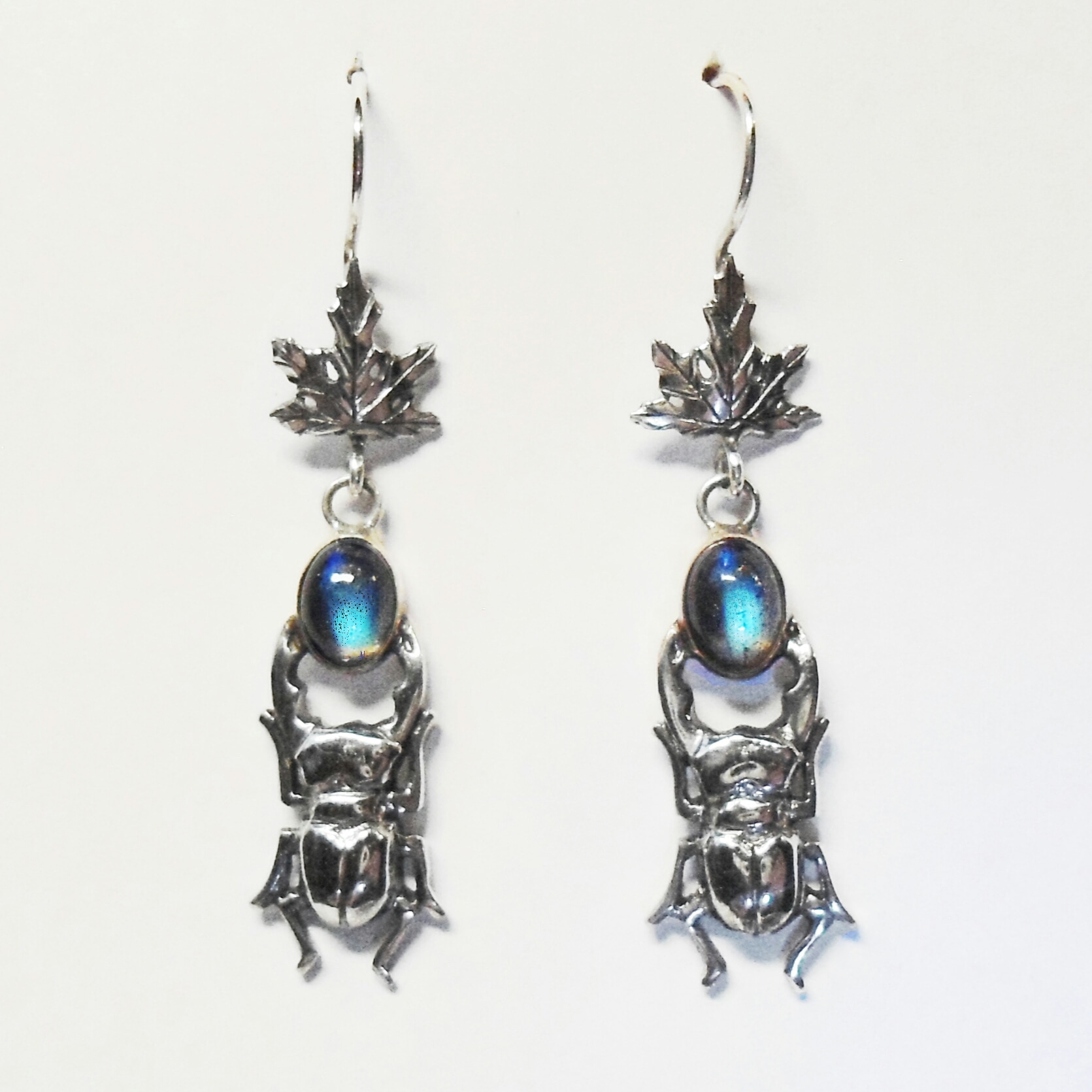 ohrhaenger-silber-hirschkaefer